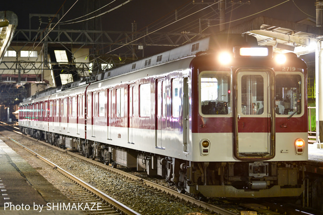 【近鉄】2610系 X19名古屋線へ貸出を塩浜駅で撮影した写真