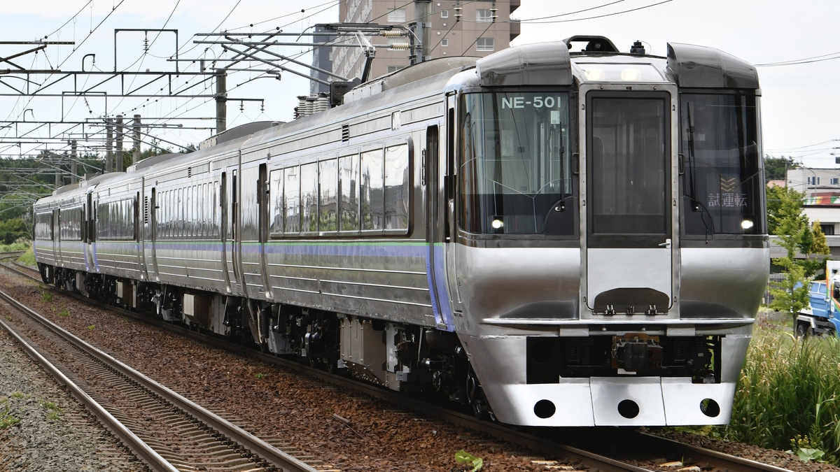 JR北】785系NE-501編成苗穂工場出場試運転 |2nd-train鉄道ニュース