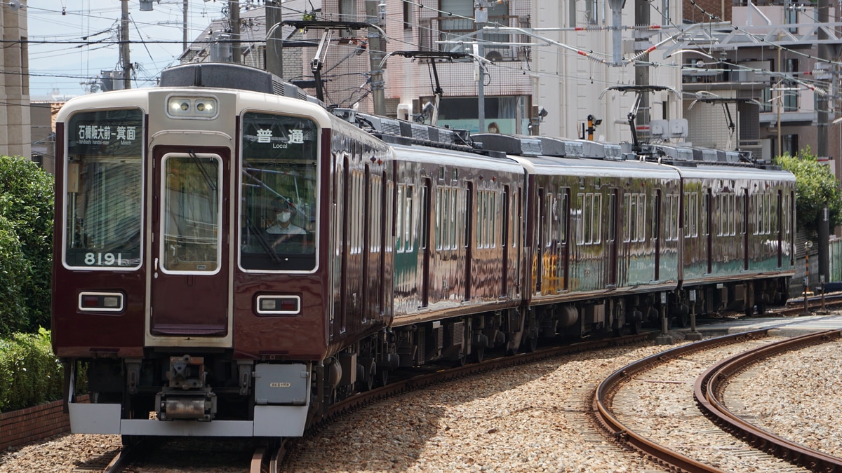 阪急】8000系8040F+8041Fが阪急箕面線の運用に充当 |2nd-train