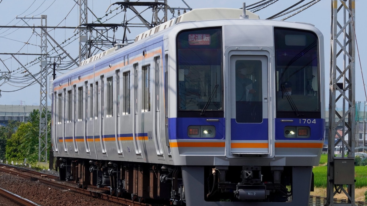 南海】1000系1034Fが千代田工場出場試運転 |2nd-train鉄道ニュース