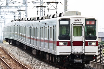 【東武】10030型11667Fが南栗橋工場へ入場回送