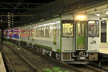 【JR東】キハ101(3両)+キハ111-113+キハ112-113の編成で運転