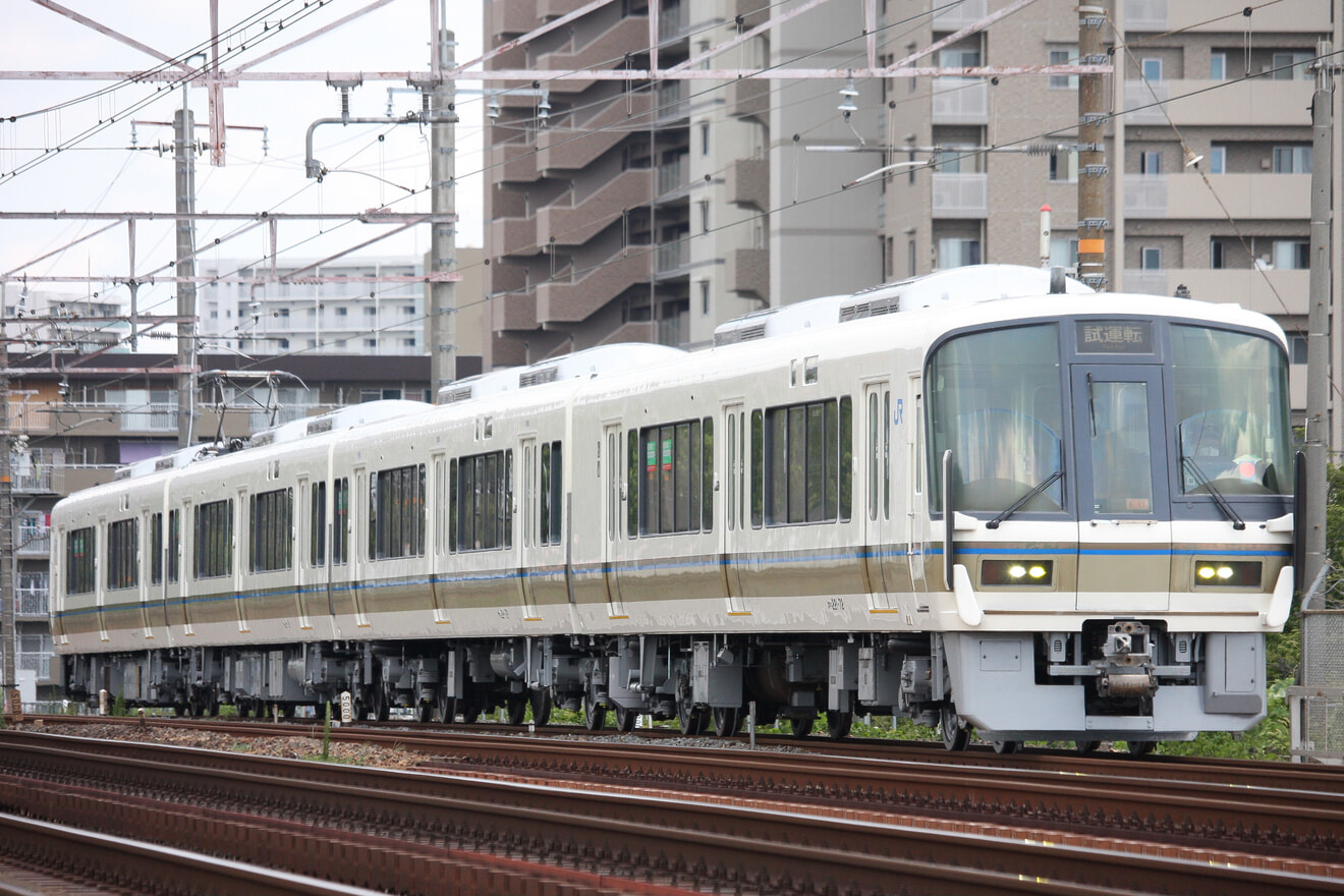 2nd-train 【JR西】221系K11編成吹田総合車両所出場試運転の写真 TopicPhotoID:60596