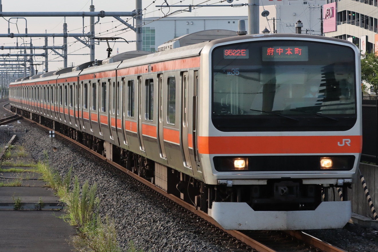【JR東】「SUMMER SONIC 2022」開催に伴う臨時列車の拡大写真