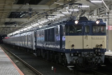 【JR東】205系Y8編成(湘南色)+Y10編成(日光色)が長野総合車両センターへ配給輸送