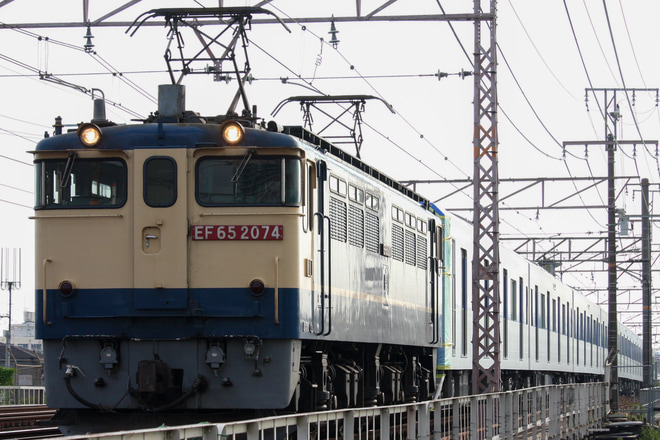 【都営】6500形6513F甲種輸送を高槻～摂津富田間で撮影した写真