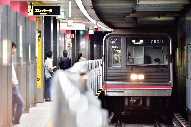 【大阪メトロ】なにわ淀川花火大会に伴う臨時列車で千日前線今里行きが運転を不明で撮影した写真