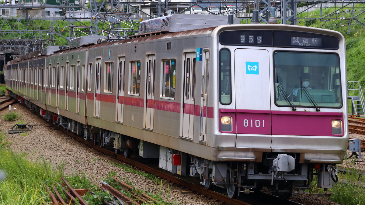メトロ】8000系8101F 鷺沼工場出場試運転 |2nd-train鉄道ニュース