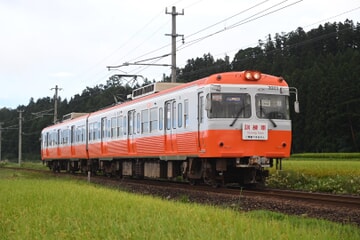 【アルピコ】3000系3003−3004編成「モハ10形」リバイバルカラー復活編成の教習列車