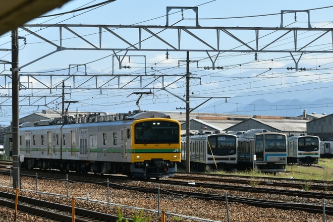 【JR東】E493系オク01編成が長野地区で試運転を不明で撮影した写真
