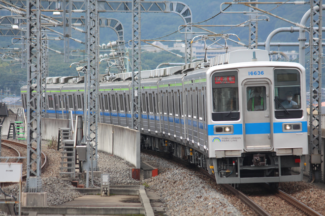 【東武】10030系11636F 南栗橋工場出場試運転を栃木駅で撮影した写真