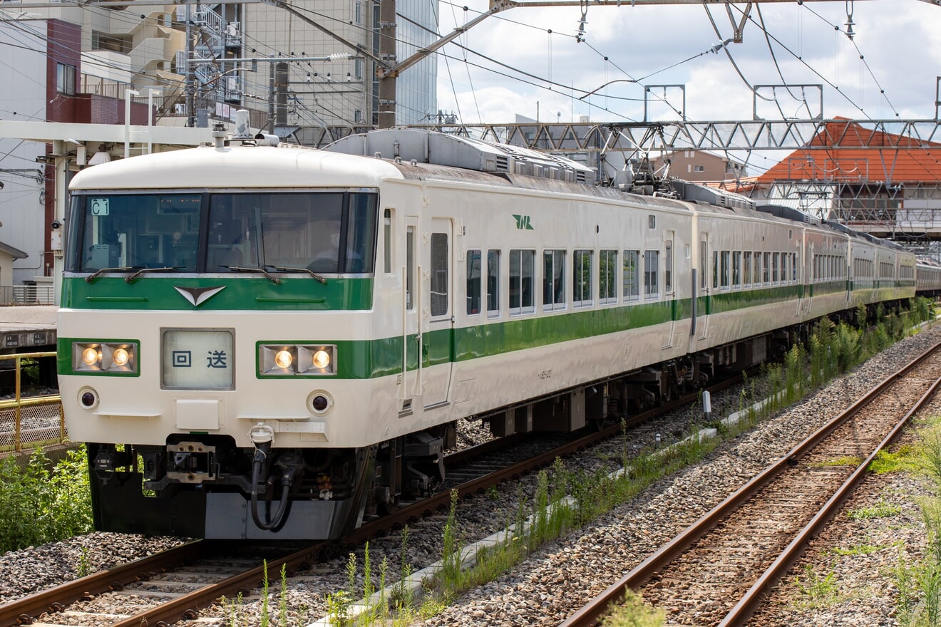 2nd-train 【JR東】「新幹線リレー号」運転当時の塗装となった185系C1