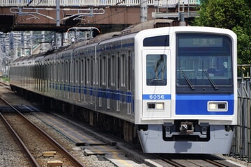 【西武】6000系6156F武蔵丘車両検修場出場試運転