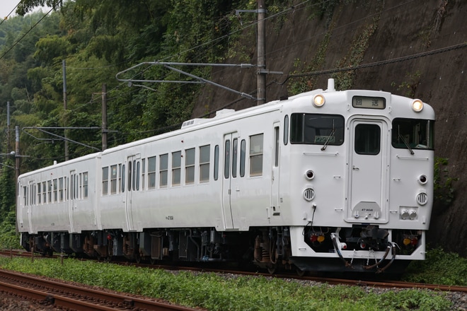 【JR九】キハ47形2両が熊本車両センターから回送を不明で撮影した写真
