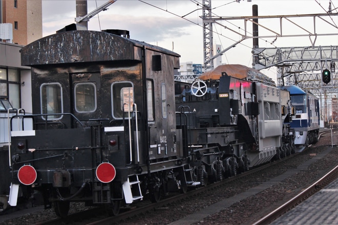 【JR貨】シキ801 B1を使用した変圧器輸送列車