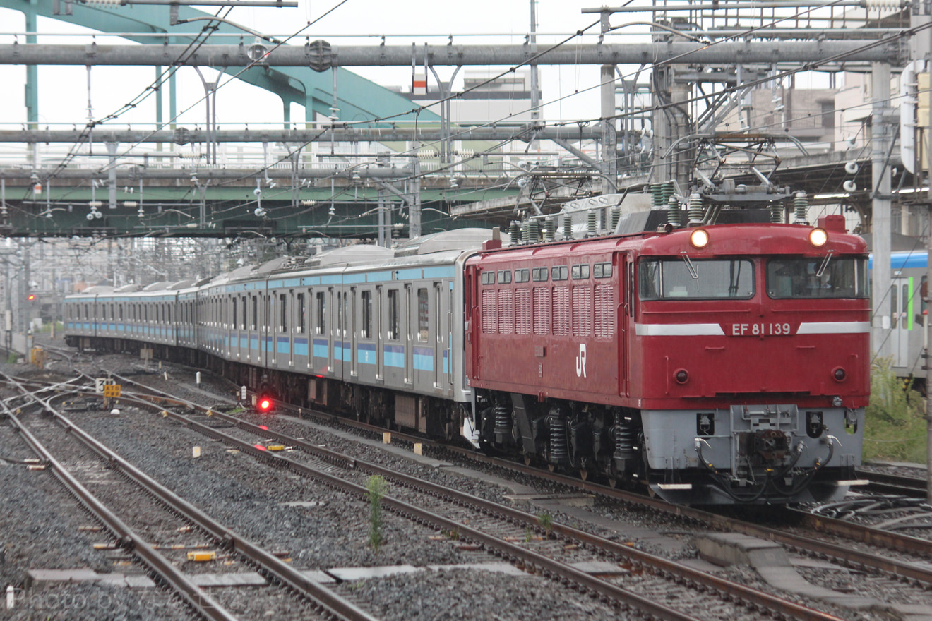 【JR東】E231系ミツK3編成 配給輸送の拡大写真
