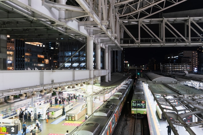 【JR西】201系ND622編成 宮原疎開返却回送を大阪駅で撮影した写真