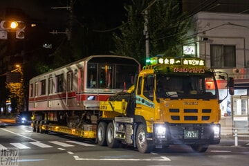 【メトロ】02系02-184F廃車陸送