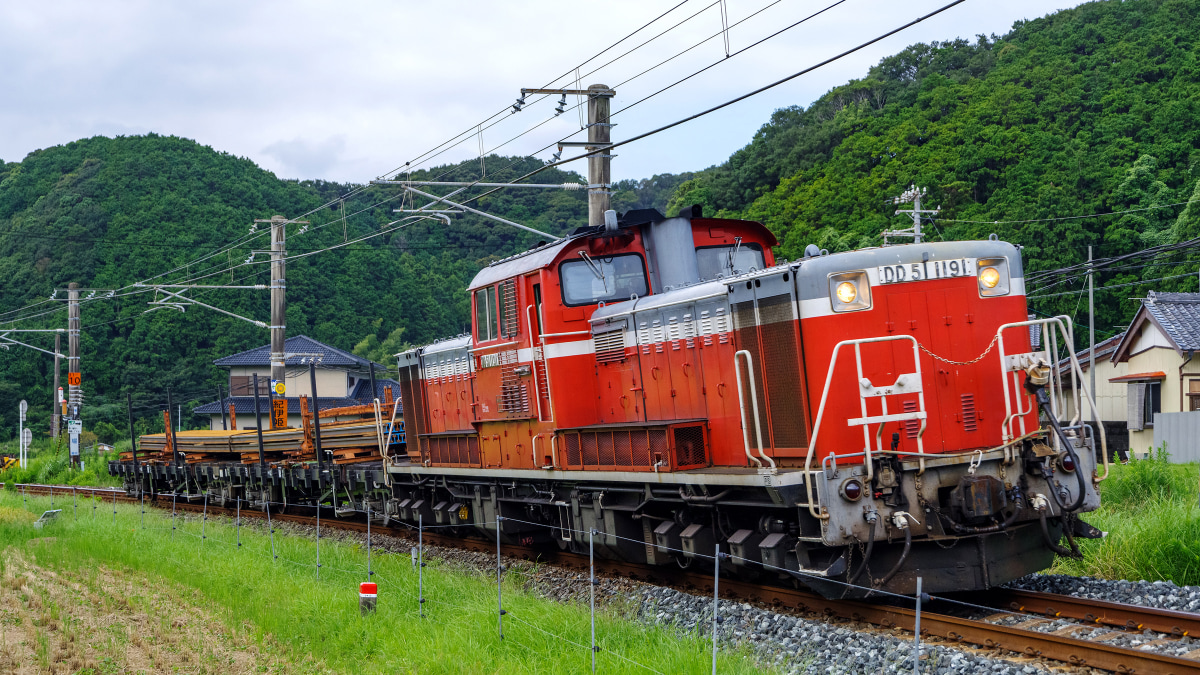 JR西】DD51-1191牽引の古座工臨 |2nd-train鉄道ニュース