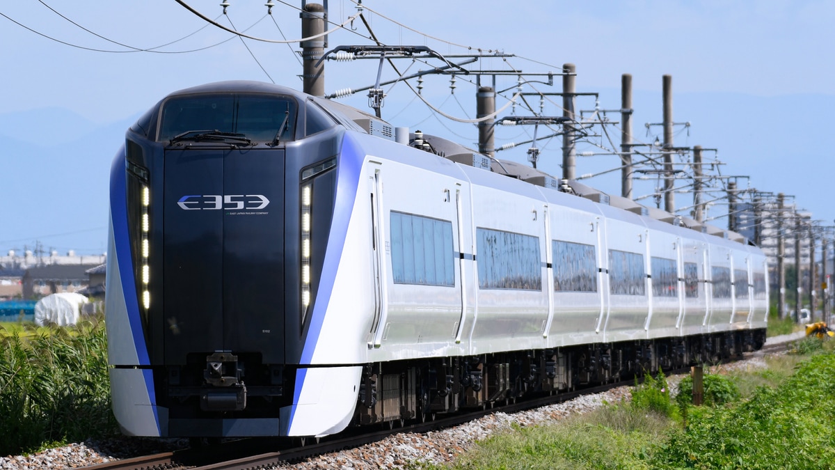 【JR東】E353系S102編成長野総合車両センター出場試運転 |2nd-train鉄道ニュース