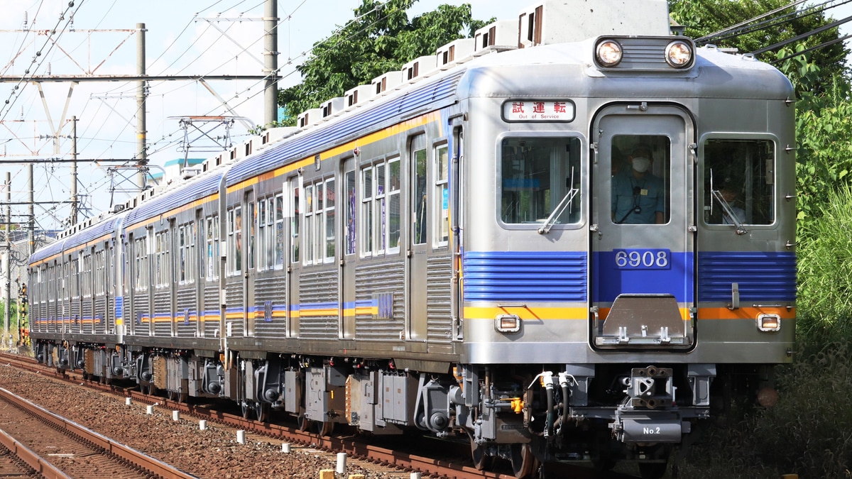 近くならお届け35800円流線形座卓 南海】6000系6909F＋6027F千代田工場出場試運転 |2nd-train鉄道ニュース