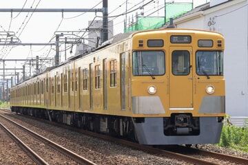 【西武】2000系2419F+2507F 武蔵丘車両検修場入場回送
