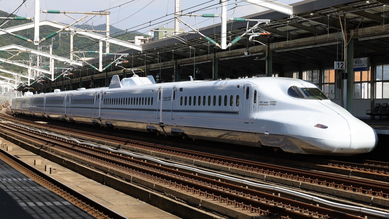 2nd-train 【JR西】N700系7000番台S5編成博多総合車両所出場試運転の