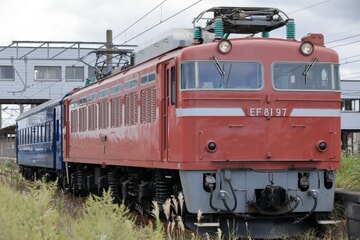 【JR東】スハフ42-2234が青色塗装になり出場試運転