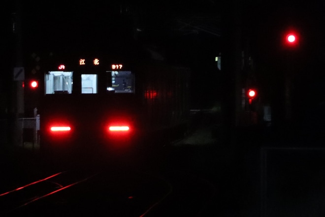 【JR九】長崎本線長崎〜肥前浜間最後の自走による電車通過を不明で撮影した写真