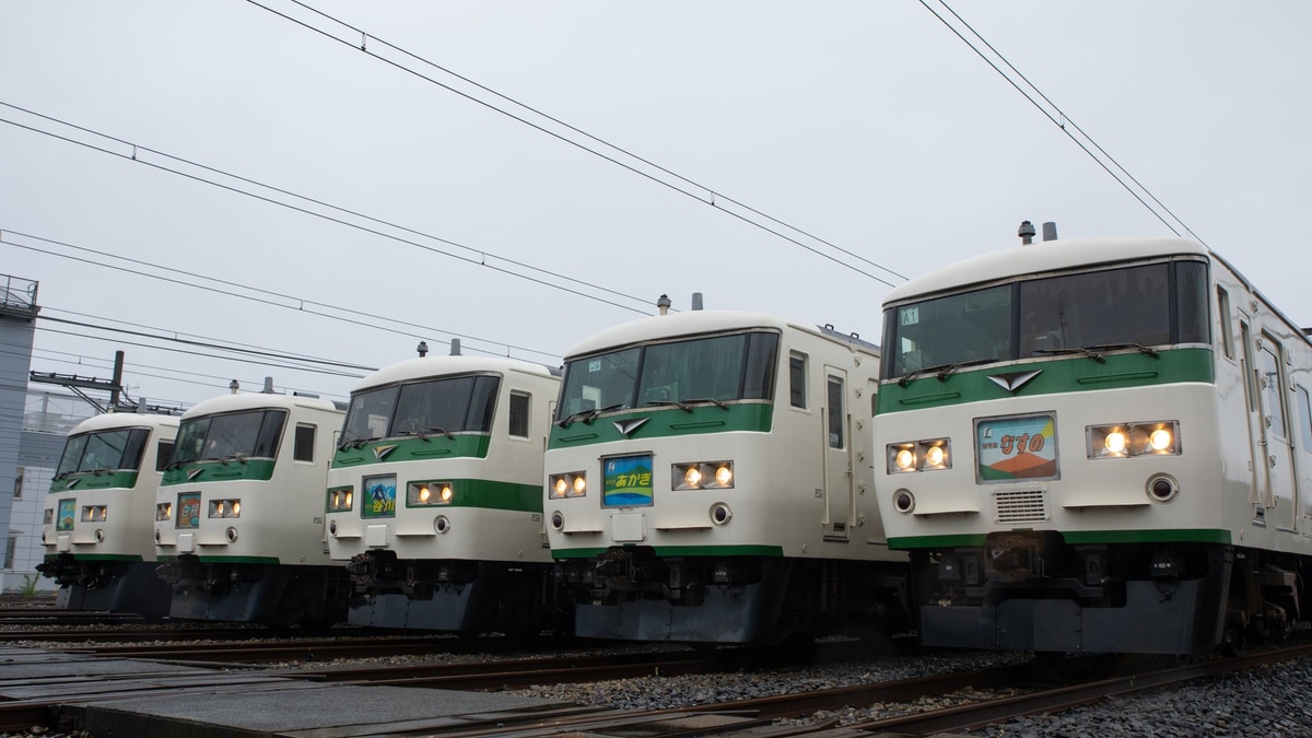 JR東】185系 山のイラストマーク撮影会 |2nd-train鉄道ニュース