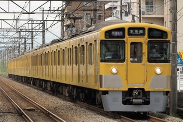 【西武】本川越行き快速急行に2000系2027Fが充当