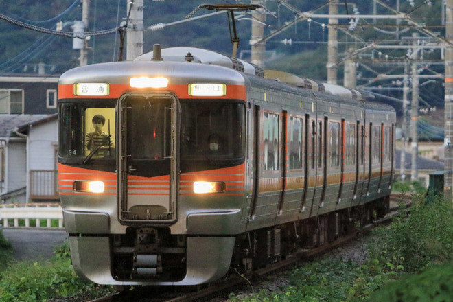 【JR海】313系8000番台 S4編成 身延線運用を不明で撮影した写真