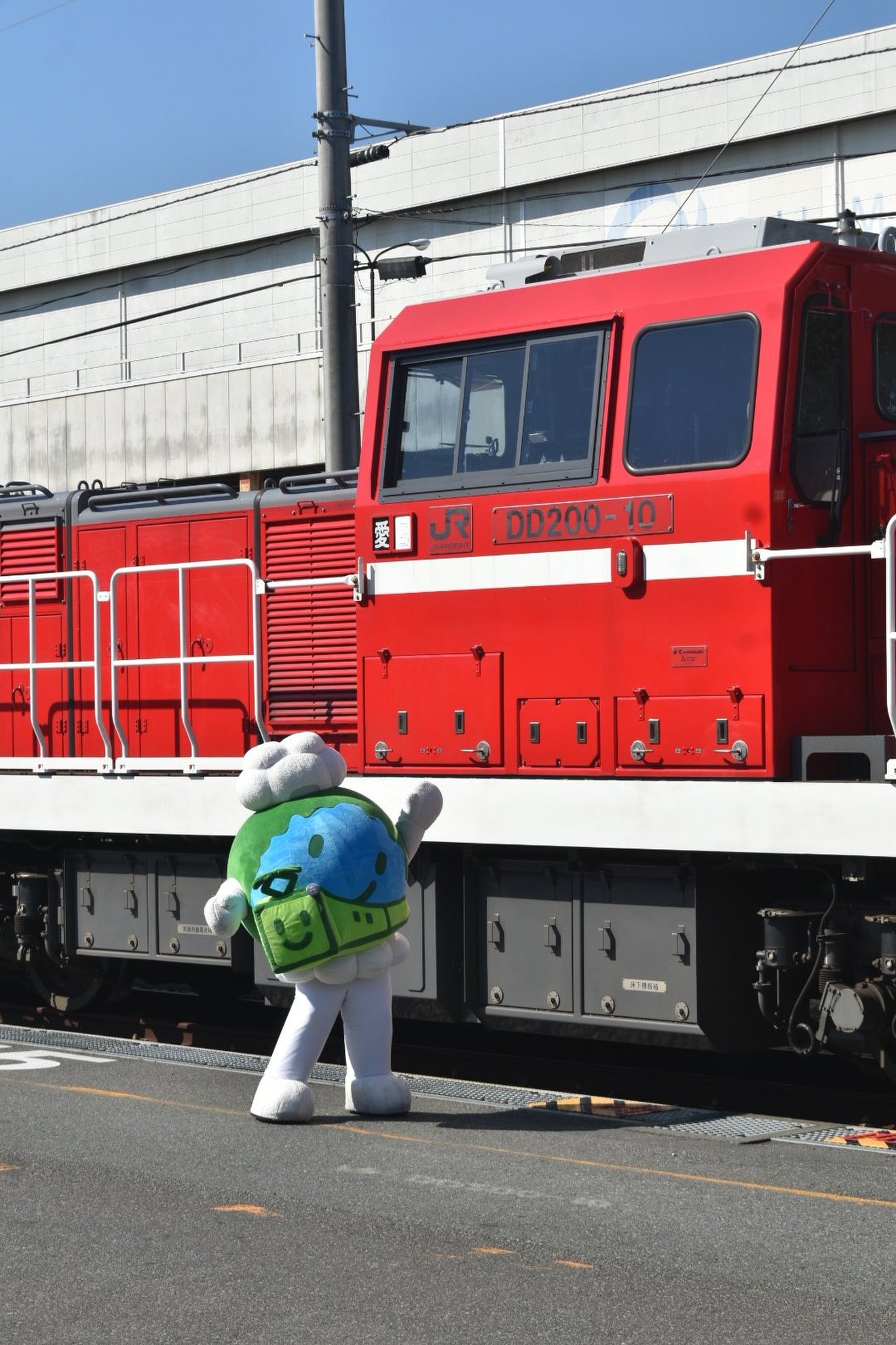 【JR貨】「さわやかウォーキング」の鉄道満喫コースで「JR貨物富士駅公開イベント」開催の拡大写真