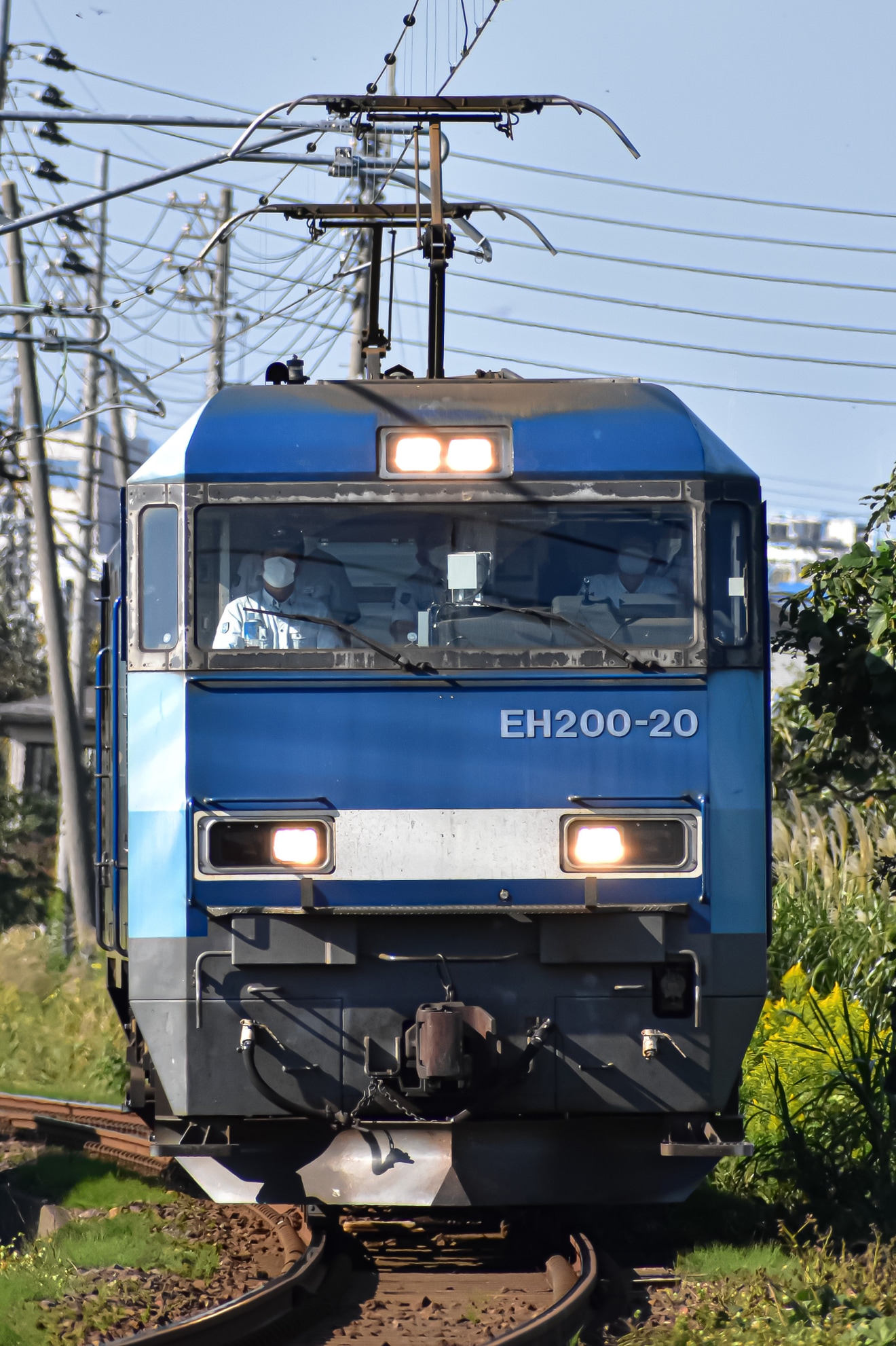 【JR貨】EH200-20が直江津〜篠ノ井間で試運転の拡大写真