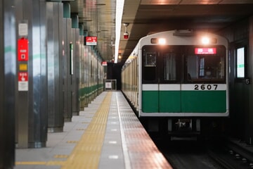 【大阪メトロ】20系2607F緑木検車場へ回送