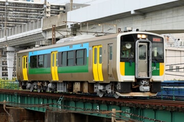【JR東】キハE130-107が磐越東線で出場試運転