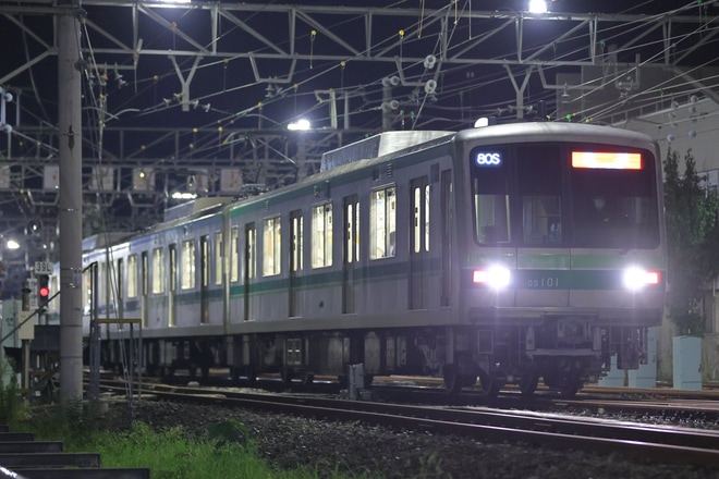 【メトロ】05系05-101Fが新木場車両基地へ回送