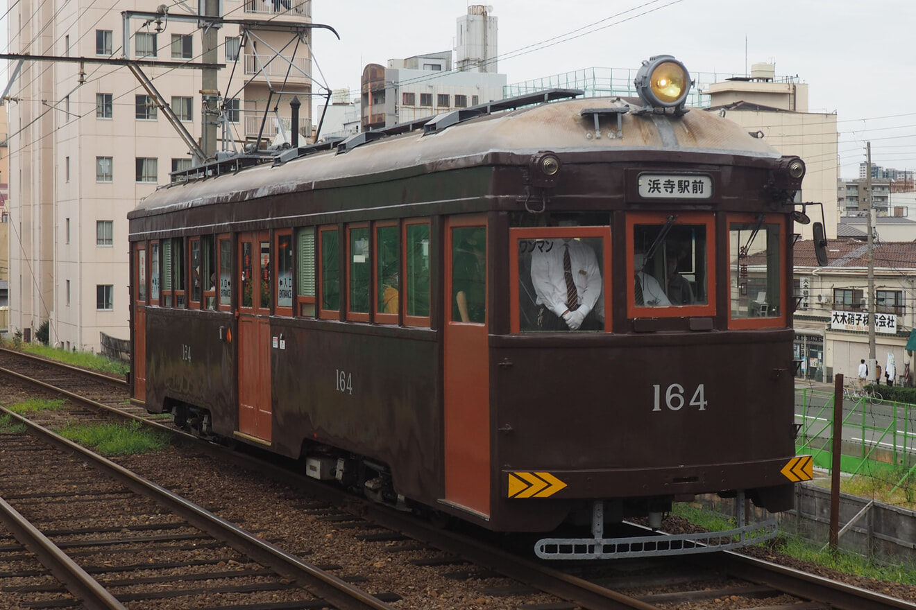 【阪堺】「モ161形」を臨時運行の拡大写真