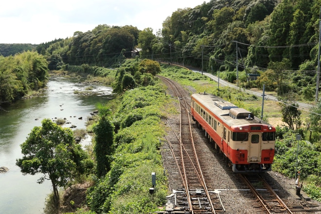 【JR西】「美祢線ノスタルジー40の旅」を催行を不明で撮影した写真