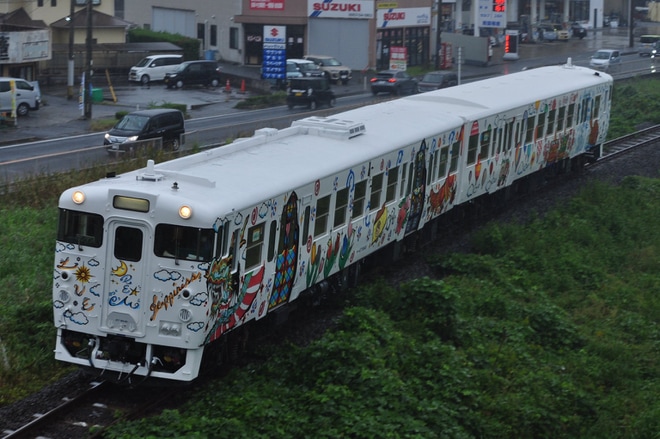 【JR九】「Choo Choo 西九州 TRAIN」登場を岩松～大村間で撮影した写真