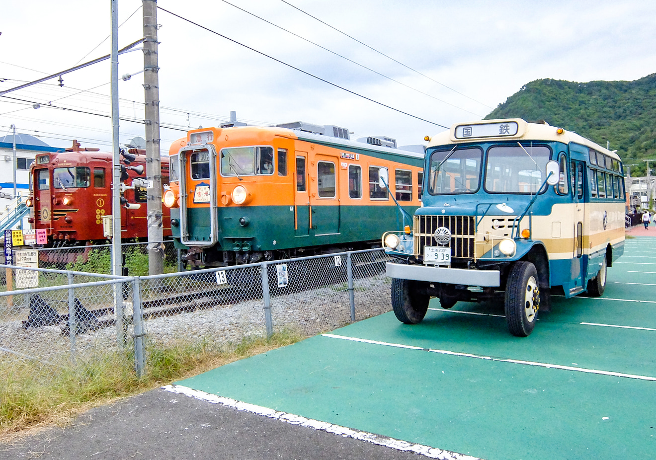 【しな鉄】「鉄道フェスタ in さかき　プチ　～いろんな乗り物に会いにいこう！～」の拡大写真
