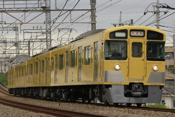 【西武】2000系2507F武蔵丘車両検修場出場試運転