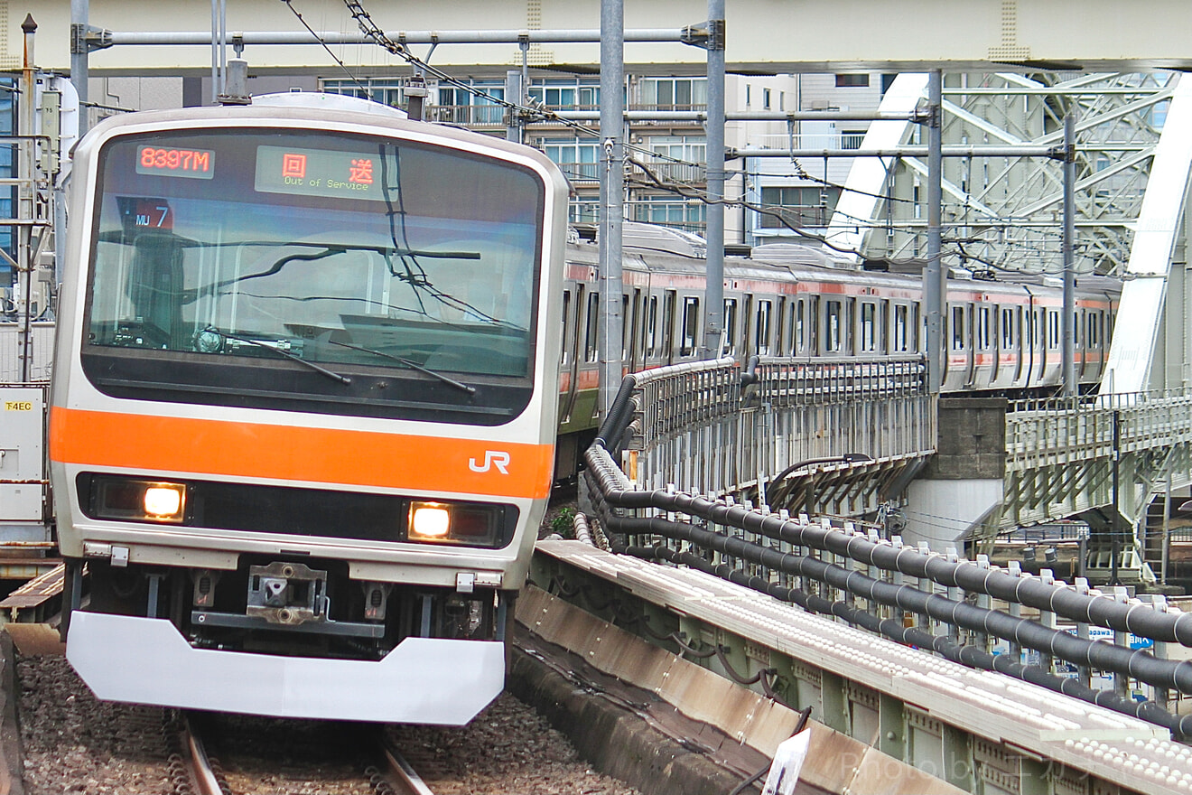 【JR東】E231系ケヨMU7編成東京総合車両センター出場の拡大写真