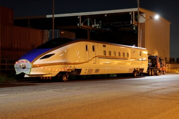 【JR西】W7系W21編成近畿車輛から陸送