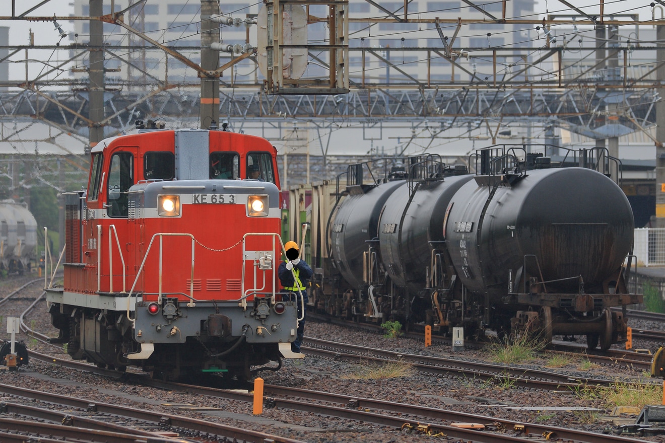 【JR貨】タキ43442・タキ43376・タキ43448廃車回送の拡大写真