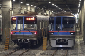 【都営】6300形6302Fからスカートが外される