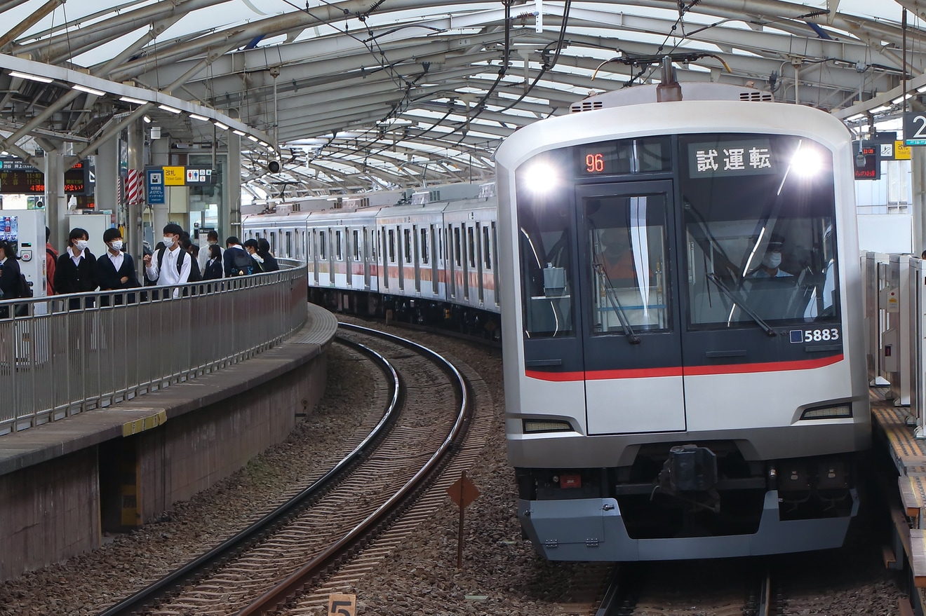 【東急】5080系5183F8連化され性能確認試運転の拡大写真