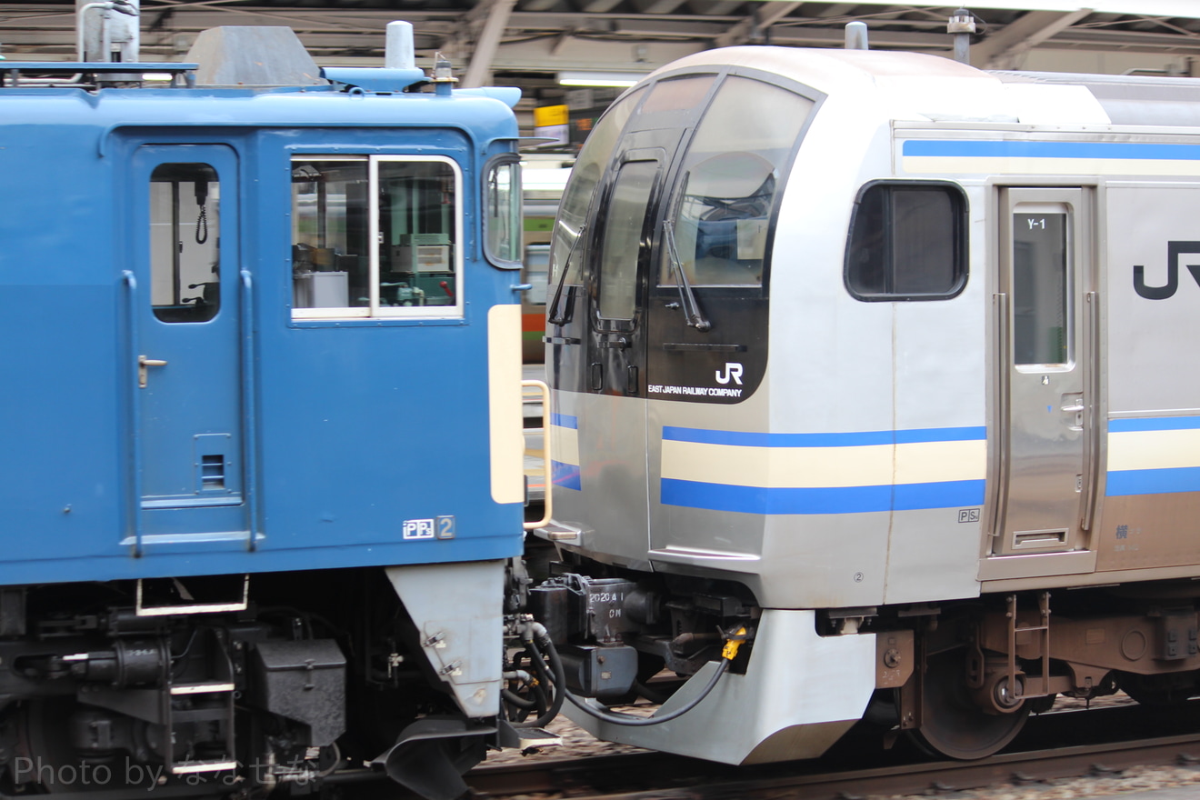 【JR東】E217系Y-1編成 長野総合車両センターへ配給輸送の拡大写真