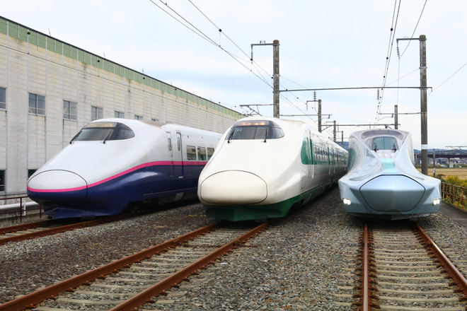 【JR東】新幹線総合車両センター基地ツアー2022を開催を新幹線総合車両センターで撮影した写真