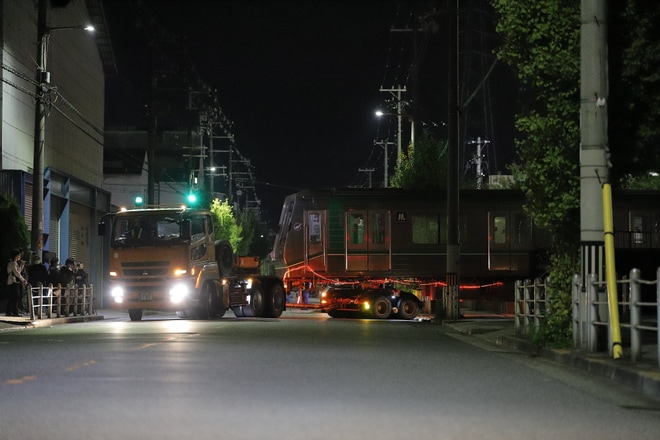 【大阪メトロ】24系24601F大阪車輌へ陸送を不明で撮影した写真